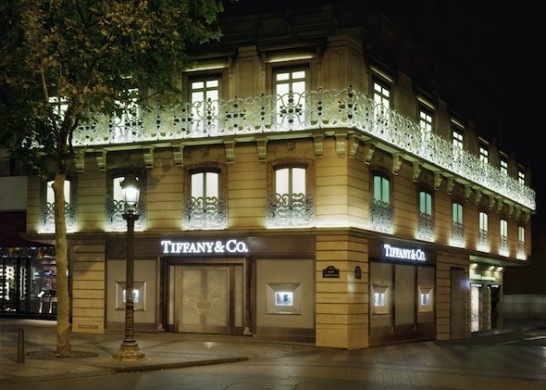 tiffany europe stores